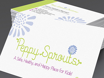 Peppy Sprouts Logo & Business Cards