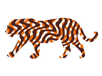 tiger creation design illustration