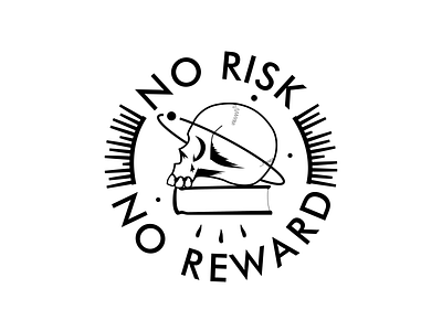 No Reward desgin graphic design illustraion inkscape motto skull