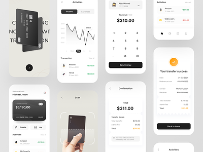 Payfast - Finance App Design