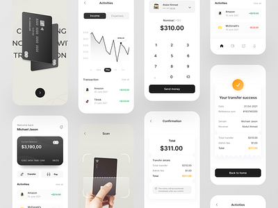 Payfast - Finance App Design