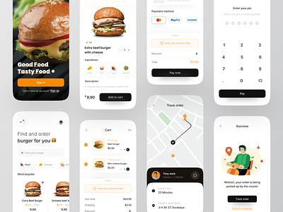 BurgerQueen 👑 ~ Food app delivery full version