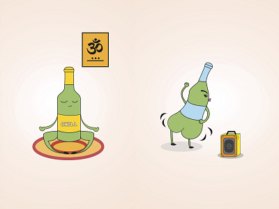Wine character adobe ilustrator artwork characterdesign graphicdesign ilustration wine bottle