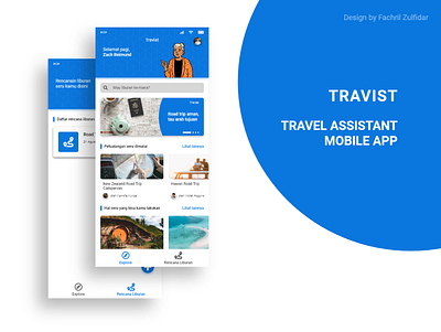 Travel Assistant App app travel ui ui design ux