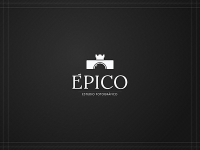 Épico branding branding camera castle logo photo photography studio