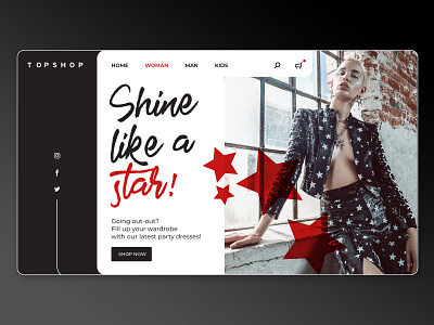 Landing Page #Topshop