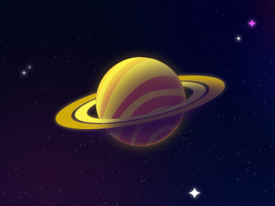 Planet cosmos game ios planet planetary simple space stars stripes