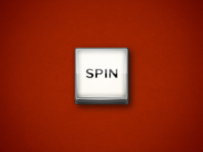 Spin Button button casino chunky button skeuomorphism slots spin