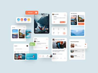 Travel Guide App UI design by Lisa Yaryhina on Dribbble