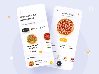 Food App UI Exploration