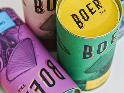 Boer Tea Packaging Design