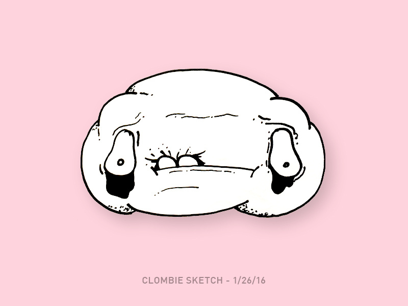 Clombie 0003 david sparks astrobot sketch clombie zombie cloud