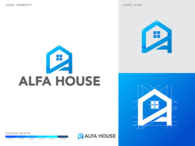 HOUSE + LETTER A REAL ESTATE LOGO a letter logo abstract design abstract logo branding letter logo letter logo design logo logo design logodesign minimalist logo real estate real estate abstract logo real estate branding real estate logo typography visual identity