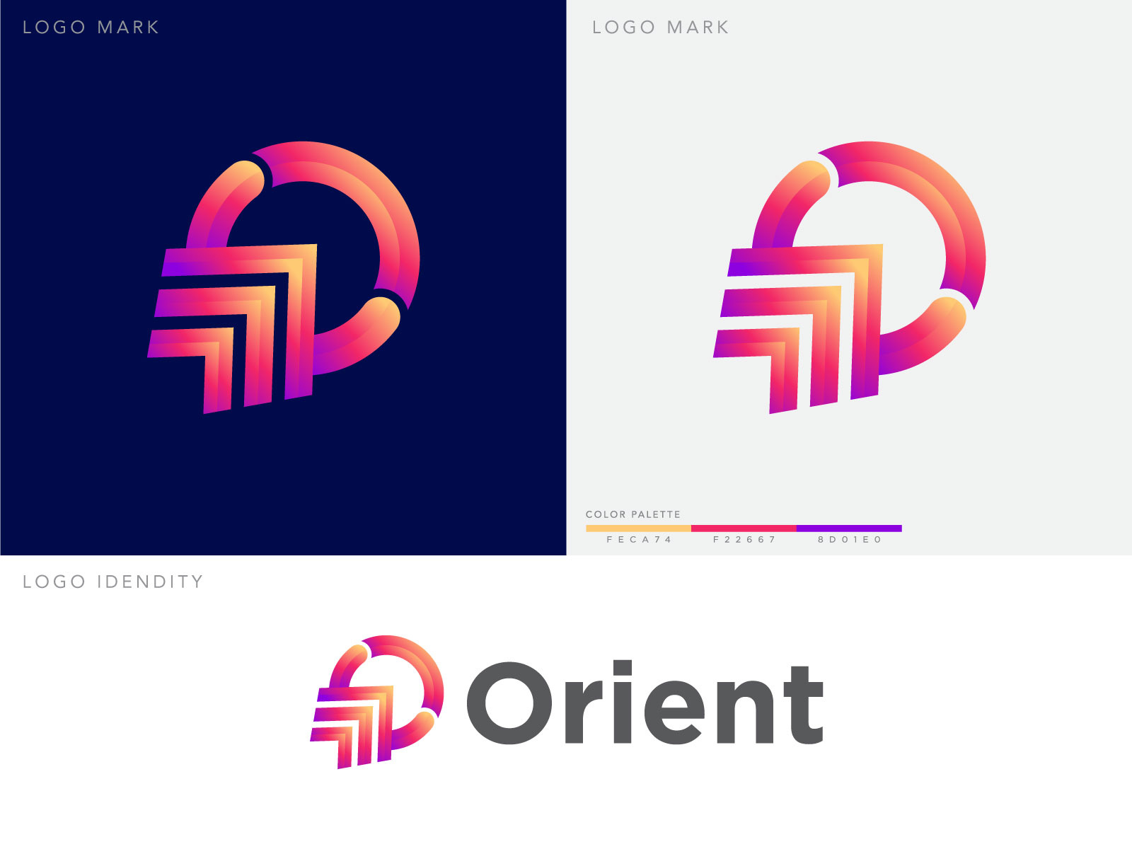 O letter logo design by Motaleb Hossain on Dribbble