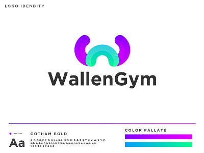 " W " letter gym logo abstract design abstract logo arms logo branding branding design graphic design gym gym abstract logo gym logo letter logo letter logo design logo logo design visual identity w letter gym logo w letter logo w logo