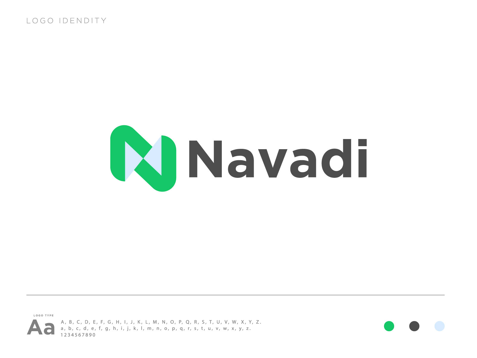 N Letter Logo Navadi By Md Motaleb On Dribbble