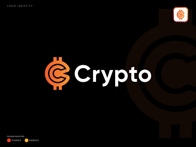 Crypto currency logo
