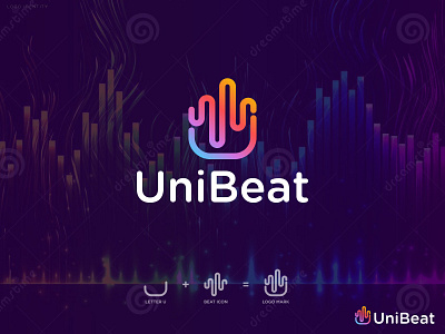 Music logo - Beat Logo - Unibeat