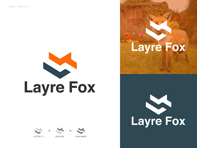 Fox Logo - L letter and Fox logo - Unused Logo mark animal logo brand identity branding fox fox icon fox illustration fox logo fox tail foxy letter logo logo logo design logo designer logo type logomark logos minimal logo modern logo monogram wolf logo