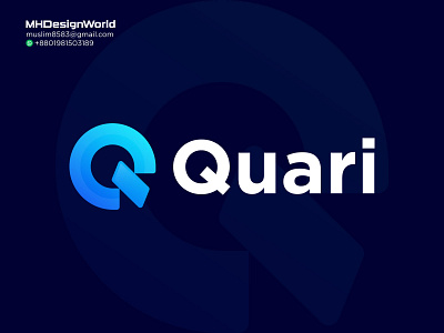 Q letter Logo - Letter Mark Monogram