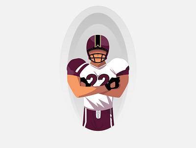 🏈 avatar figma figma design football illustration logo sport sports design ui vector