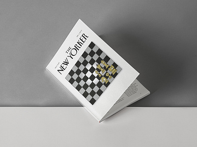 Chess inspired magazine cover for New Yorker (2/2)