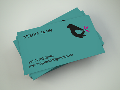 Visiting card for Haath Kaam (Back) branding design illustration logo logo design marketing print design publication visiting card visiting card design