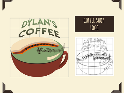 Dylans Coffee Logo Design- Coffee shop inspired