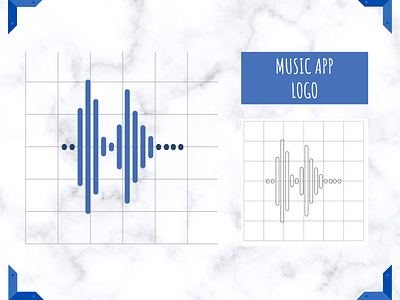 Pitch Logo Design- Music streaming app branding dailylogochallenge design illustration inspired logo logo design logo design branding logo designer minimal minimalist logo music all logo pitch sound waves