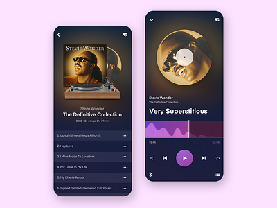 Music Player Concept app dailyui design mobile music app music player product design ui ui design uidesign uiux user interface user-interface ux