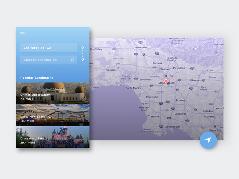 Daily UI 29 - Map app design map design ux design ux user experience dailyui ui design design user-interface mobile app map