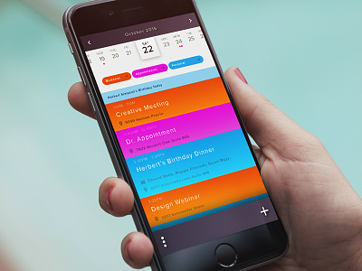 Daily UI 38 - Calendar appdesign calendar calendarapp dailyui ios mobile mobileapp uidesign user interface