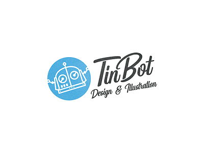 TinBot Logo 2017 logo logo design redesign typography