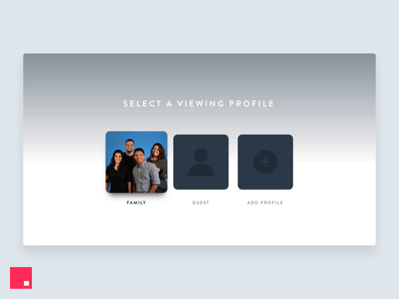 InVision Studio — Smart TV Prototype by Justin Jones for InVision on