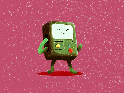Beemo animation animation 2d animation after effects character illustration loop