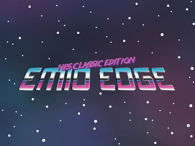 Edge Logo classic gaming nes retro