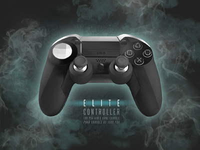 Elite Controller for PS4 branding controller gaming product design ps4