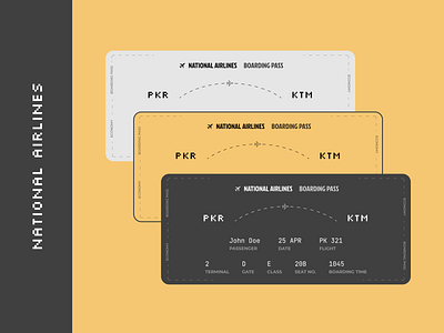 Boarding Pass airlines boarding pass design figma ui ux