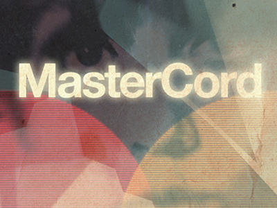 MasterCord - Untitled album artwork collage cover art design illustration music retro typography vintage