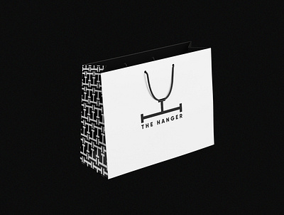 The Hanger - shopping bag mockup branding shopping bag