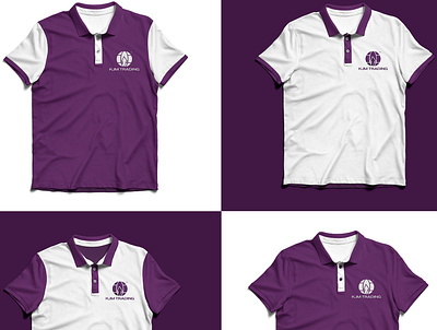 KJM TRADING POLO SHIRT DESIGN brand identity branding ghana mockup