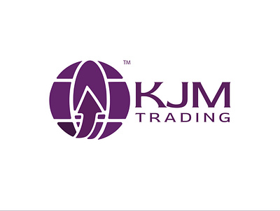 KJM TRADING LOGO brand identity ghana illustration logo photoshop