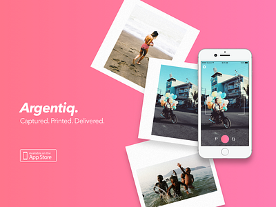 Argentiq. - Printing App Concept