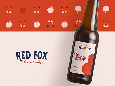 Rex Fox brand identity and packaging beer branding branding cider design food and drink label design logo logo design minimal packaging design