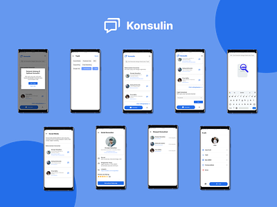 Indigo Hackathon - Konsulin Apps app consultation design konsulin marketing mobile design msme umkm