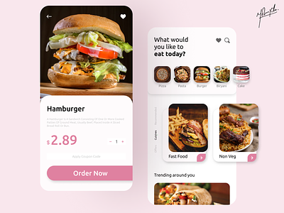 Food Ordering App - UI/UX Design