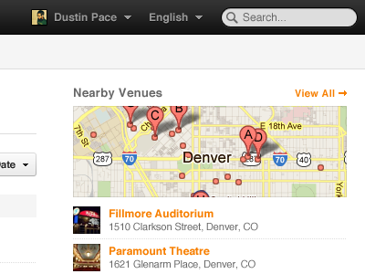 Grooveshark Events