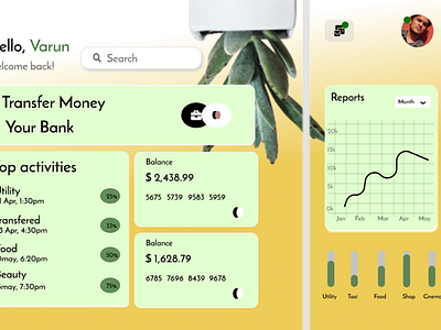 Plant Web adobexd design figma frontend icon logo ui ux web website