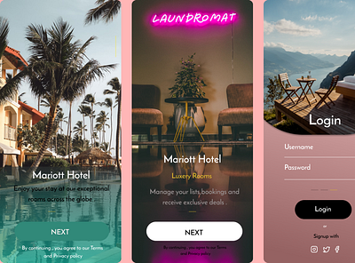 Hotel 1 adobexd design figma frontend mobileapp ui web website