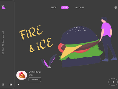 Hamburger -  UI /  UX